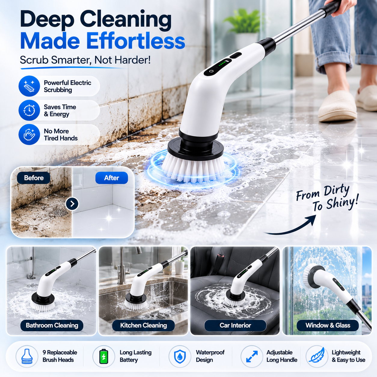 Electric Cleaning Brush