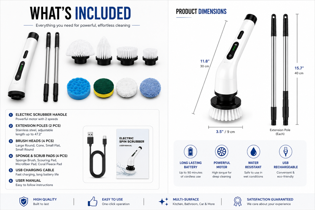 Electric Cleaning Brush