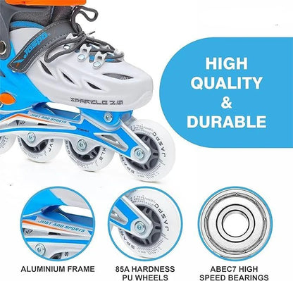 GI - Adjustable Inline Skates © Ⓢ