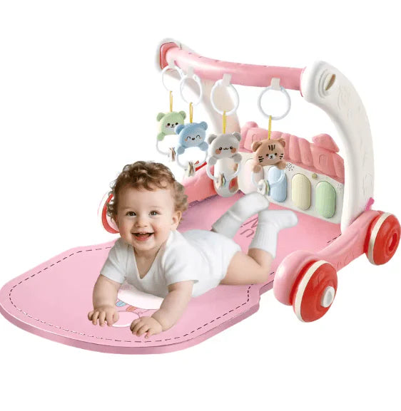 Kids Game 2-in-1 Baby Gym With Walker © Ⓢ