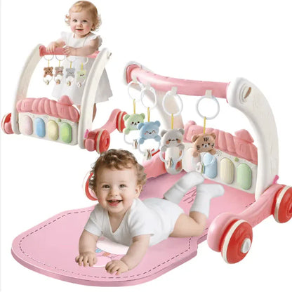 Kids Game 2-in-1 Baby Gym With Walker © Ⓢ