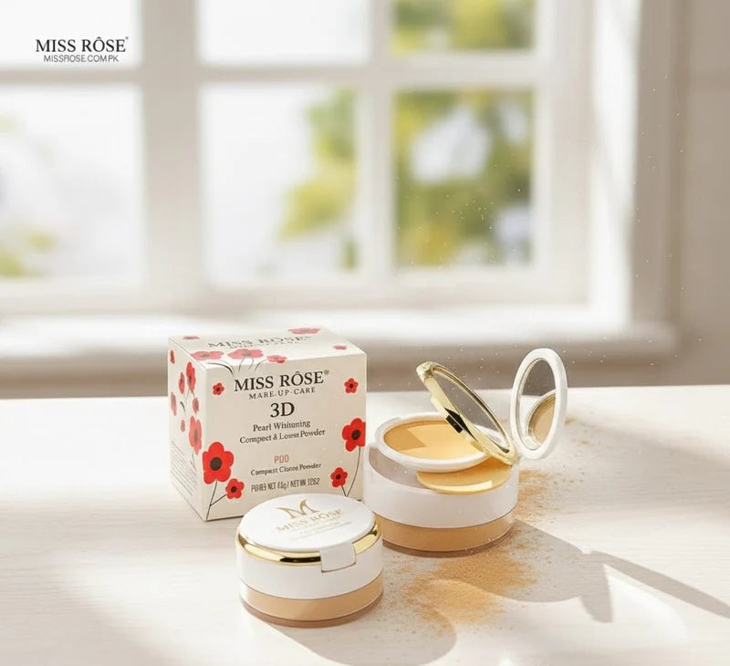 Miss Rose - 3D Loose & Compact Powder